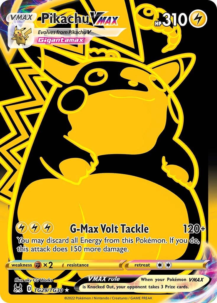 Pikachu VMAX (TG29/TG30) [Sword & Shield: Lost Origin] | Exor Games New Glasgow