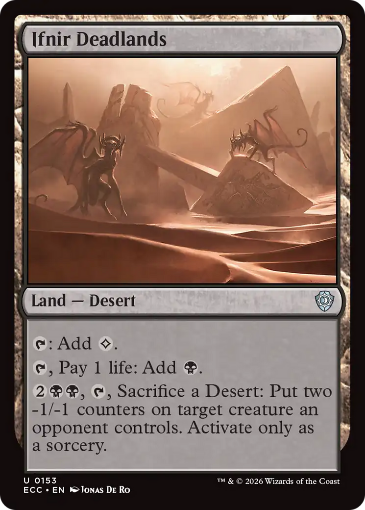 Ifnir Deadlands [Lorwyn Eclipsed Commander] | Exor Games New Glasgow