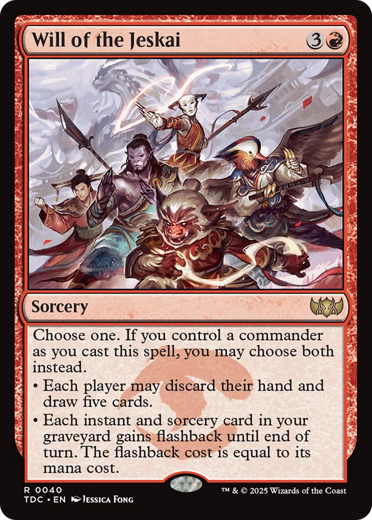 Will of the Jeskai [Tarkir: Dragonstorm Commander] | Exor Games New Glasgow