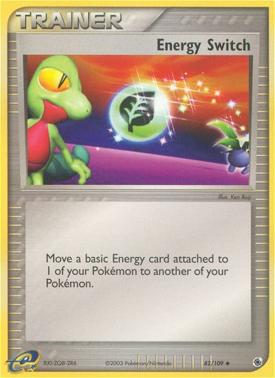 Energy Switch (82/109) [EX: Ruby & Sapphire] | Exor Games New Glasgow