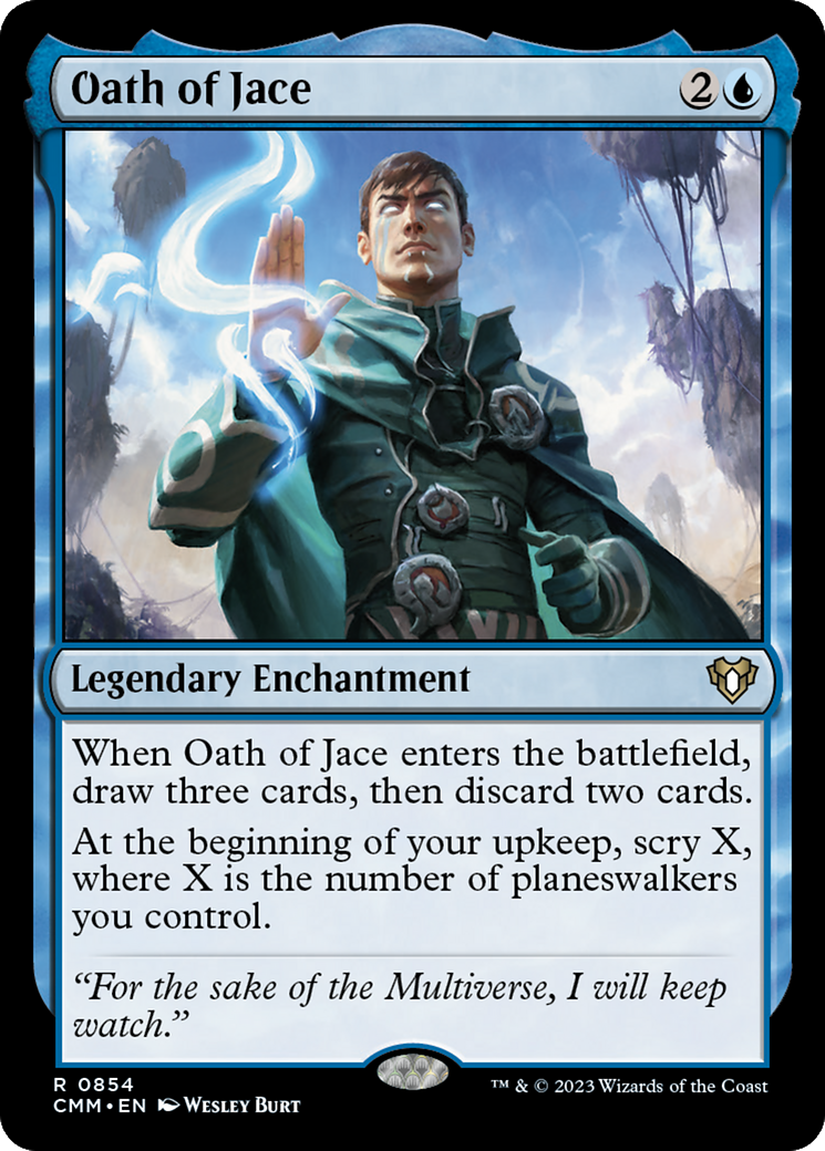 Oath of Jace [Commander Masters] | Exor Games New Glasgow