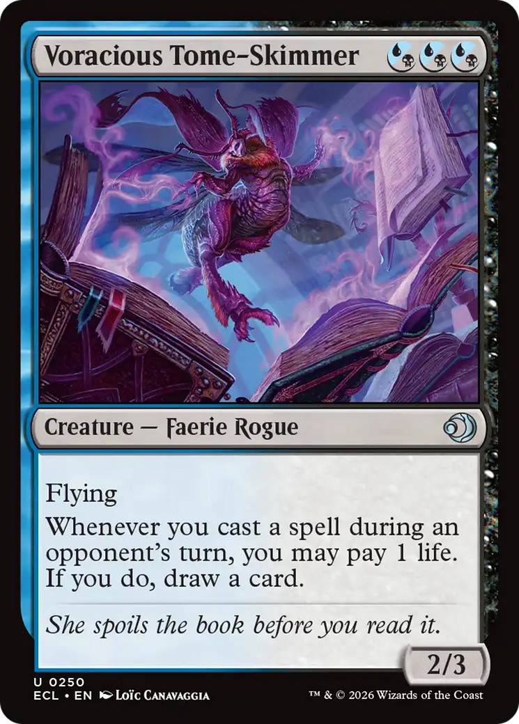 Voracious Tome-Skimmer [Lorwyn Eclipsed] | Exor Games New Glasgow