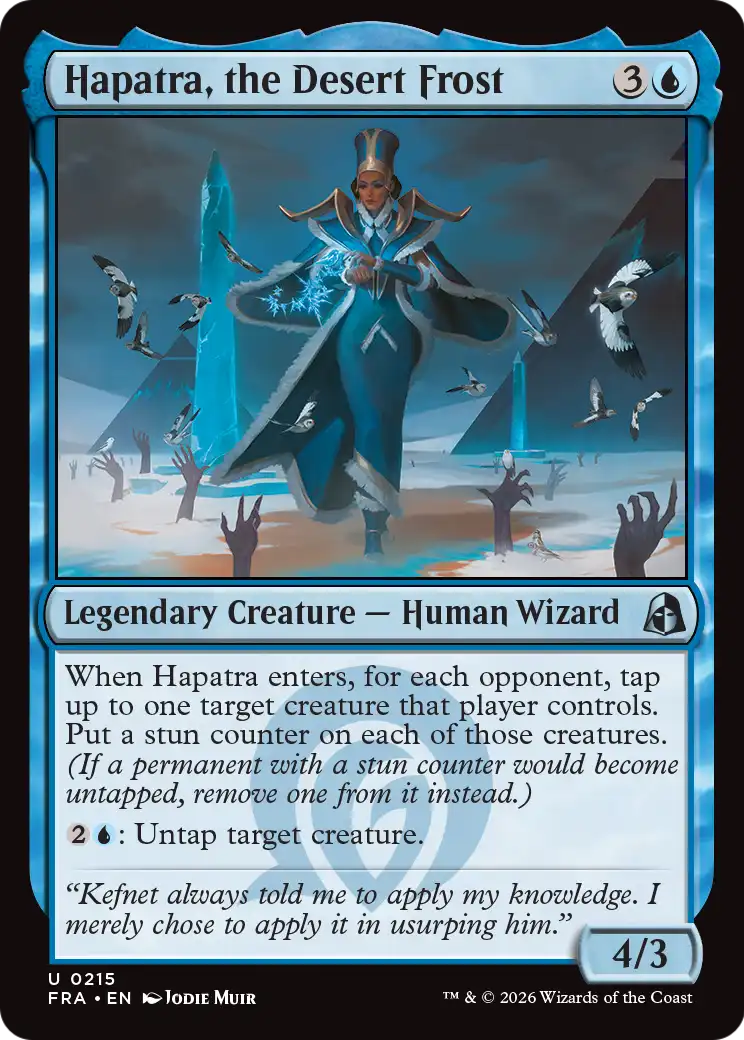 Hapatra, the Desert Frost [Reality Fracture] | Exor Games New Glasgow