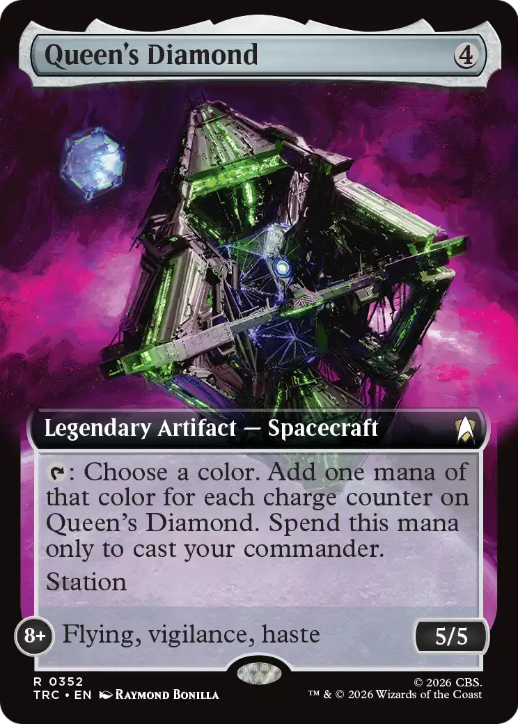 Queen's Diamond (Extended Art) [Star Trek Commander] | Exor Games New Glasgow