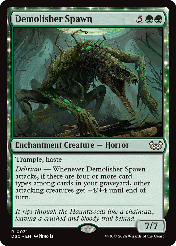 Demolisher Spawn [Duskmourn: House of Horror Commander] | Exor Games New Glasgow