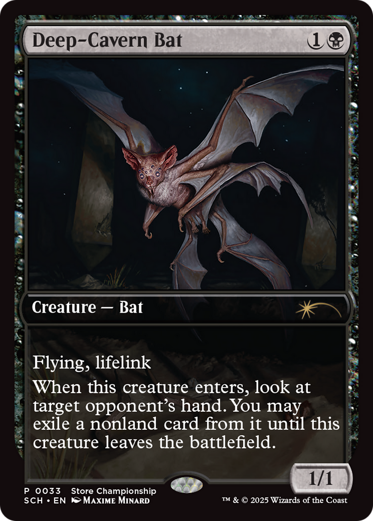 Deep-Cavern Bat [Store Championships 2025] | Exor Games New Glasgow