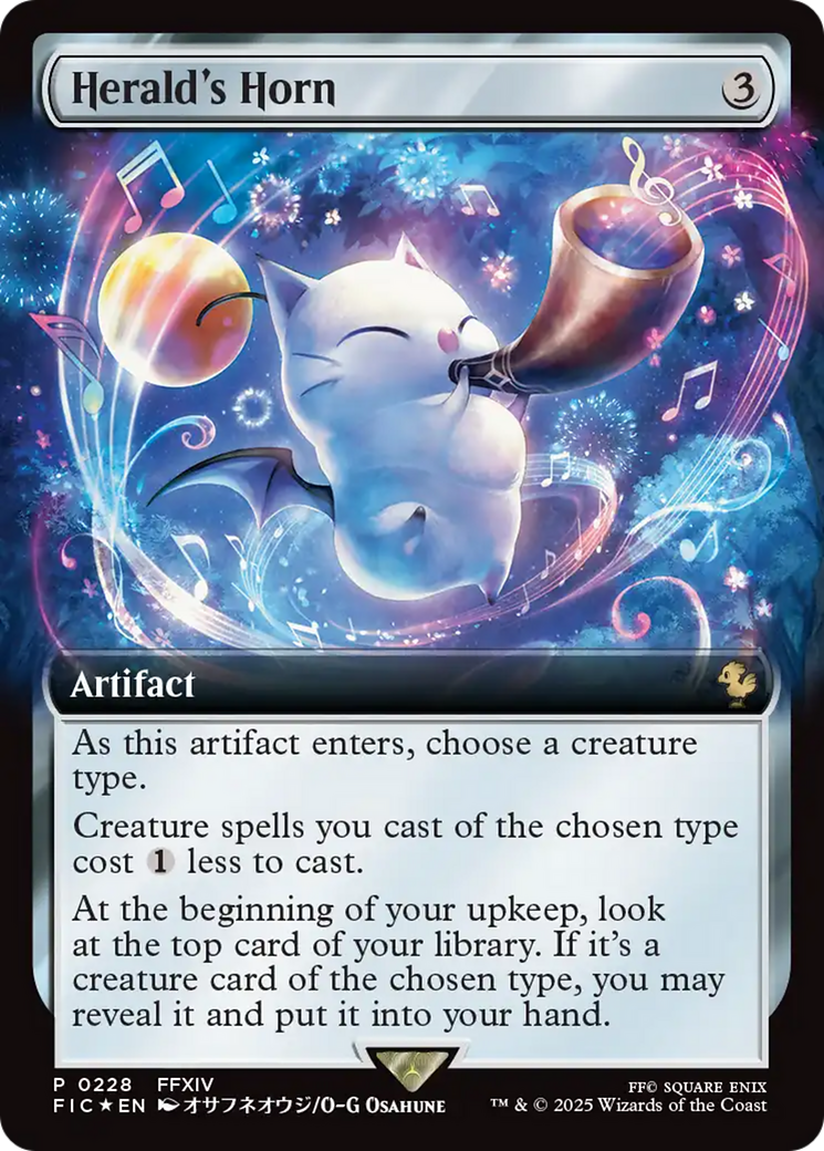 Herald's Horn (Extended Art) [FINAL FANTASY Promos] | Exor Games New Glasgow