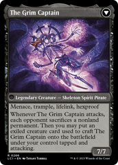 Throne of the Grim Captain // The Grim Captain [The Lost Caverns of Ixalan Prerelease Cards] | Exor Games New Glasgow