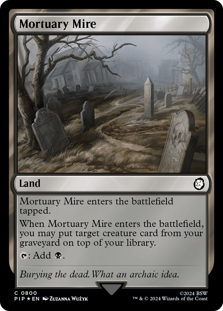 Mortuary Mire (Surge Foil) [Fallout] | Exor Games New Glasgow