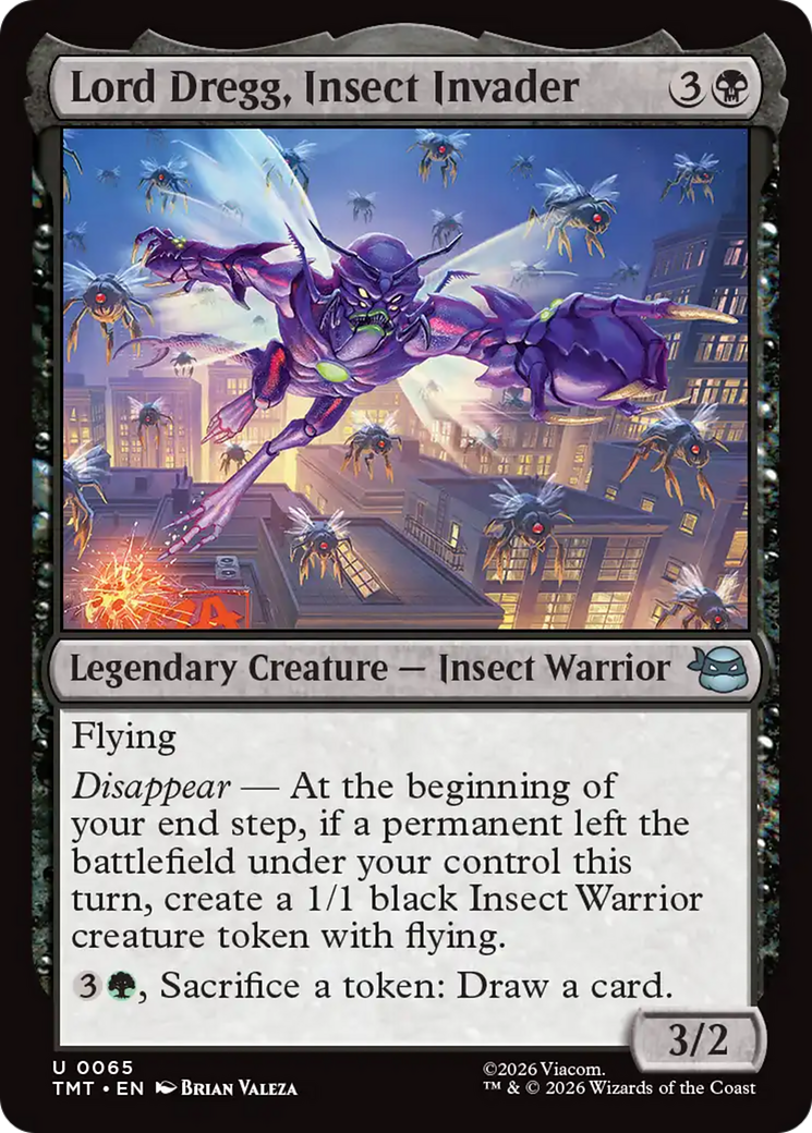 Lord Dregg, Insect Invader [Teenage Mutant Ninja Turtles] | Exor Games New Glasgow