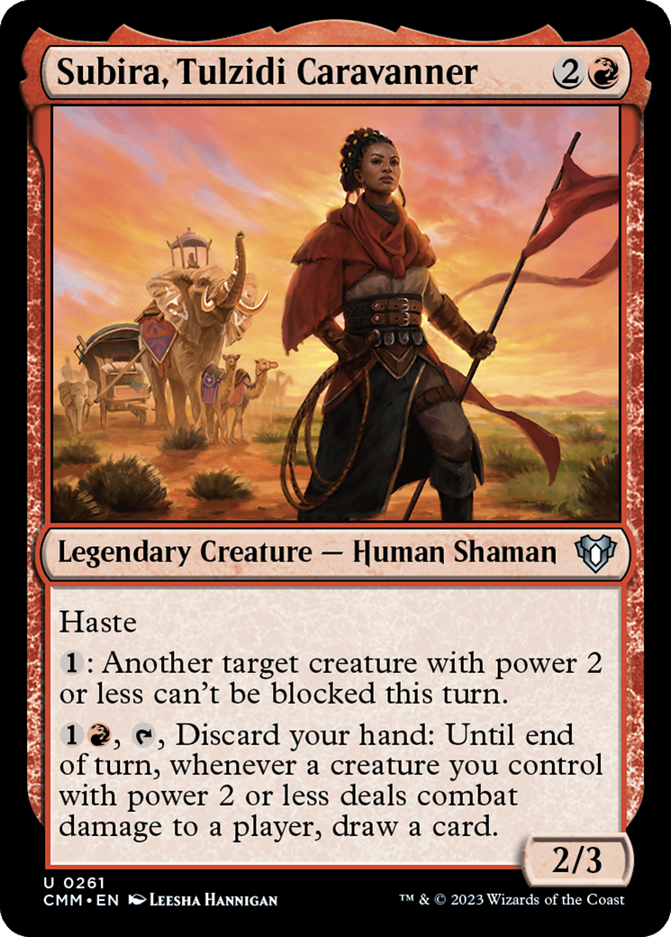 Subira, Tulzidi Caravanner [Commander Masters] | Exor Games New Glasgow