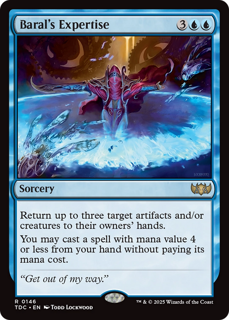 Baral's Expertise [Tarkir: Dragonstorm Commander] | Exor Games New Glasgow