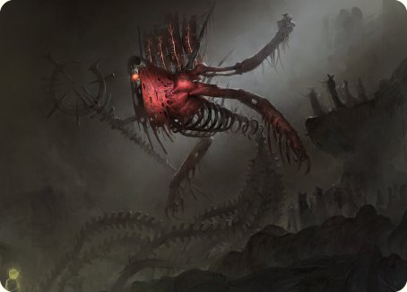 Drivnod, Carnage Dominus Art Card [Phyrexia: All Will Be One Art Series] | Exor Games New Glasgow