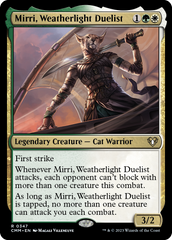 Mirri, Weatherlight Duelist [Commander Masters] | Exor Games New Glasgow