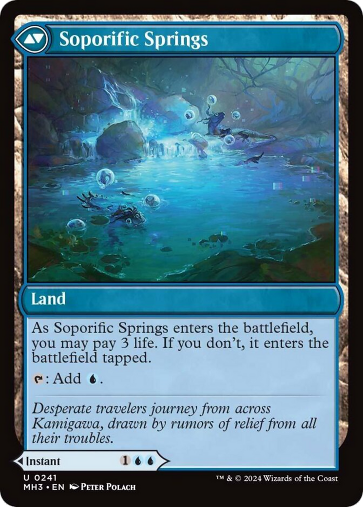 Sink into Stupor // Soporific Springs [Modern Horizons 3] | Exor Games New Glasgow
