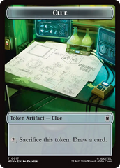 Insect // Clue Double-Sided Token [Marvel Super Heroes Tokens] | Exor Games New Glasgow