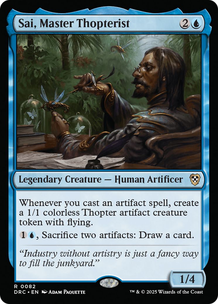 Sai, Master Thopterist [Aetherdrift Commander] | Exor Games New Glasgow