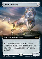 Diamond Lion (Extended Art) [Modern Horizons 2] | Exor Games New Glasgow