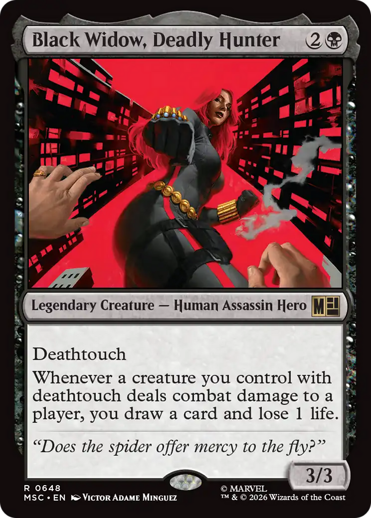Black Widow, Deadly Hunter [Marvel Super Heroes Commander] | Exor Games New Glasgow