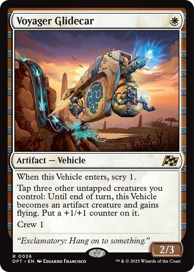 Voyager Glidecar [Aetherdrift] | Exor Games New Glasgow