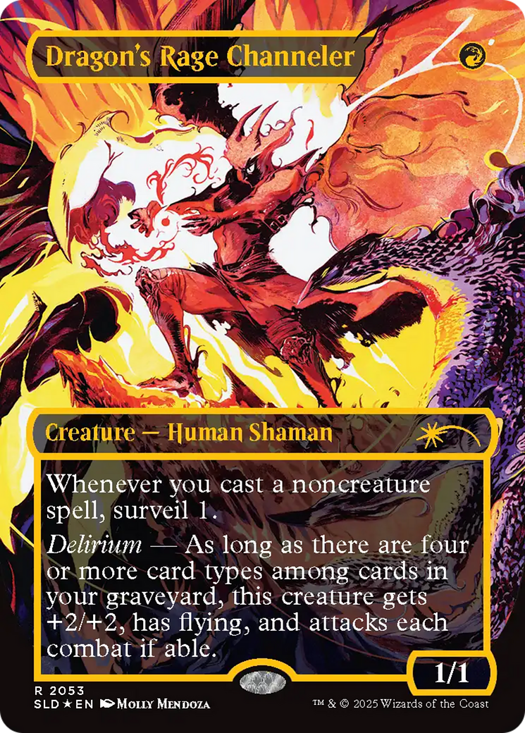 Dragon's Rage Channeler (2053) (Raised Foil) [Secret Lair Drop Series] | Exor Games New Glasgow