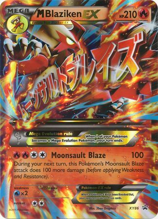 M Blaziken EX (XY86) (Jumbo Card) [XY: Black Star Promos] | Exor Games New Glasgow