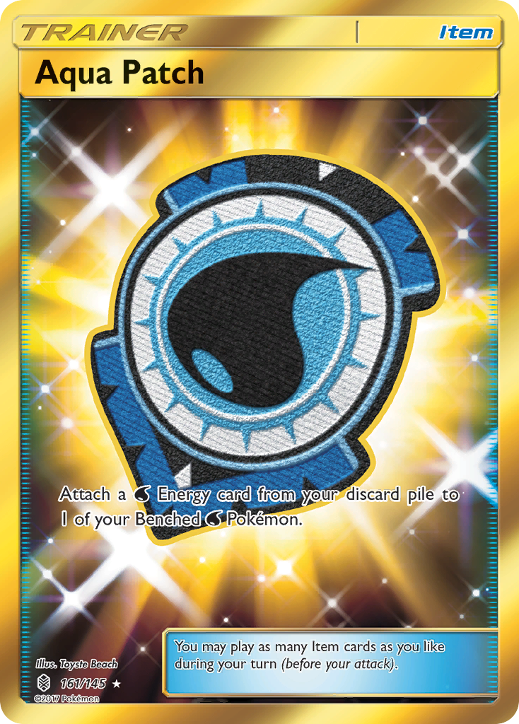 Aqua Patch (161/145) [Sun & Moon: Guardians Rising] | Exor Games New Glasgow