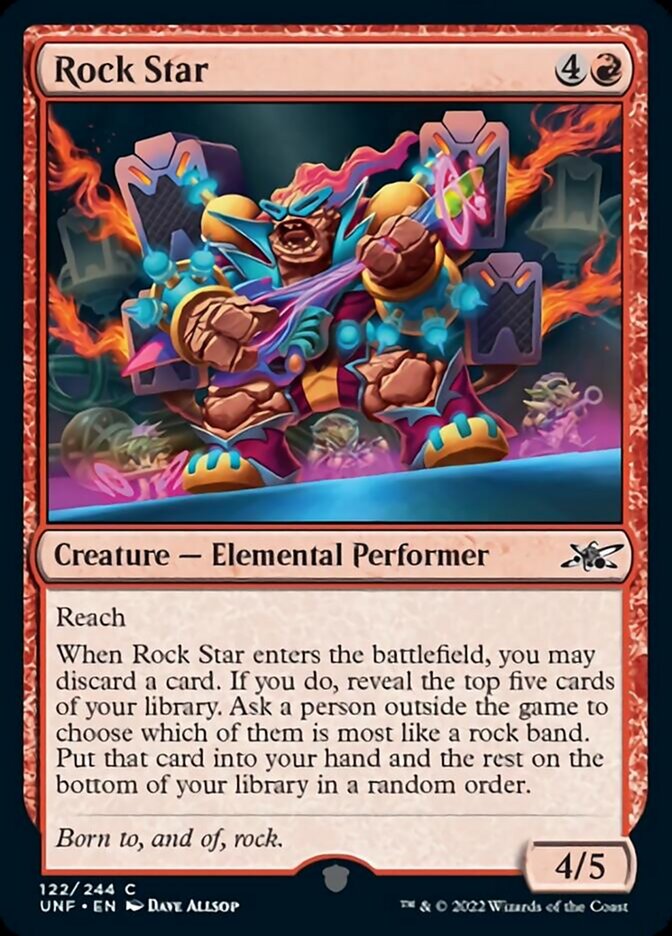 Rock Star [Unfinity] | Exor Games New Glasgow