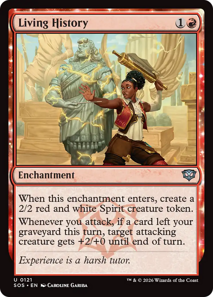 Living History [Secrets of Strixhaven] | Exor Games New Glasgow