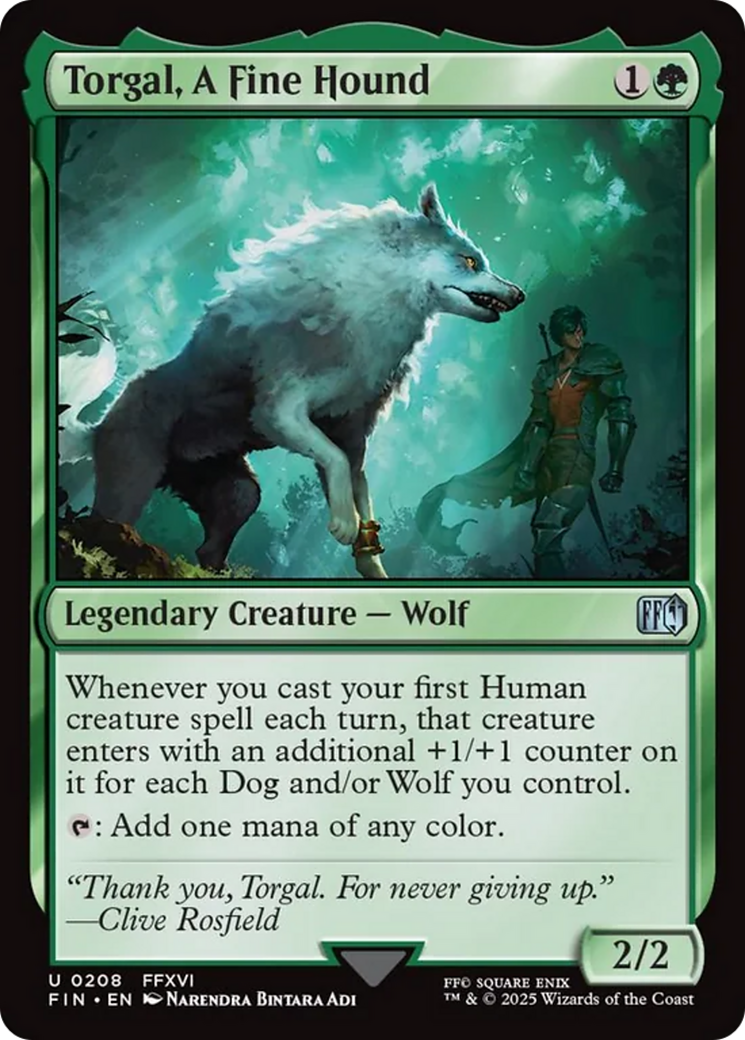 Torgal, A Fine Hound [FINAL FANTASY] | Exor Games New Glasgow