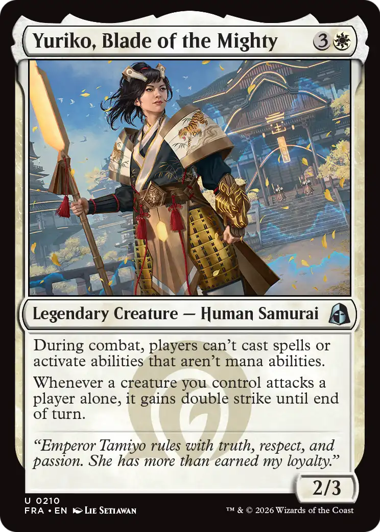 Yuriko, Blade of the Mighty [Reality Fracture] | Exor Games New Glasgow