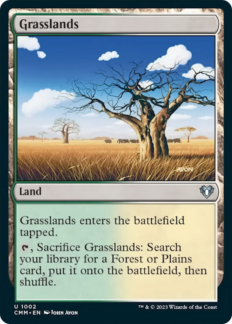 Grasslands [Commander Masters] | Exor Games New Glasgow