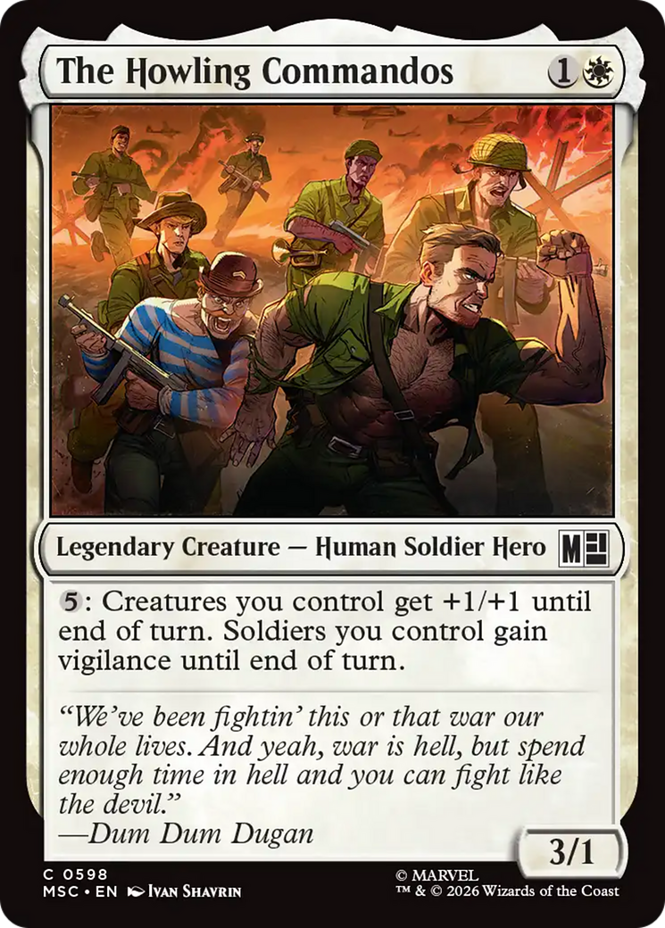 The Howling Commandos [Marvel Super Heroes Commander] | Exor Games New Glasgow