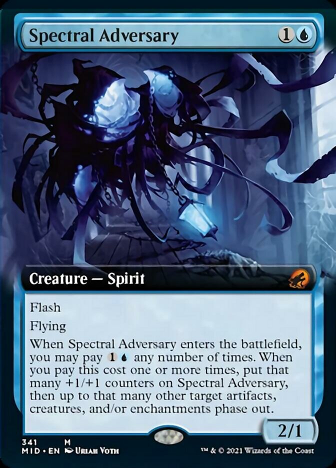Spectral Adversary (Extended Art) [Innistrad: Midnight Hunt] | Exor Games New Glasgow