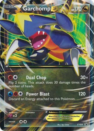 Garchomp EX (XY09) (Jumbo Card) [XY: Black Star Promos] | Exor Games New Glasgow