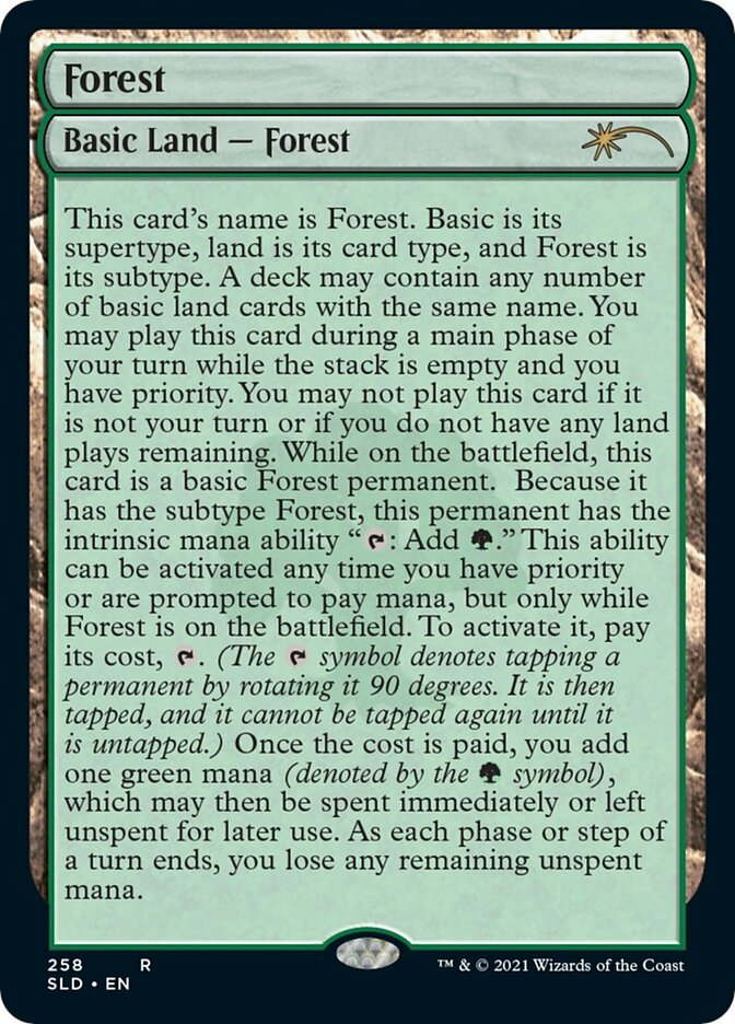 Forest (258) [Secret Lair Drop Series] | Exor Games New Glasgow