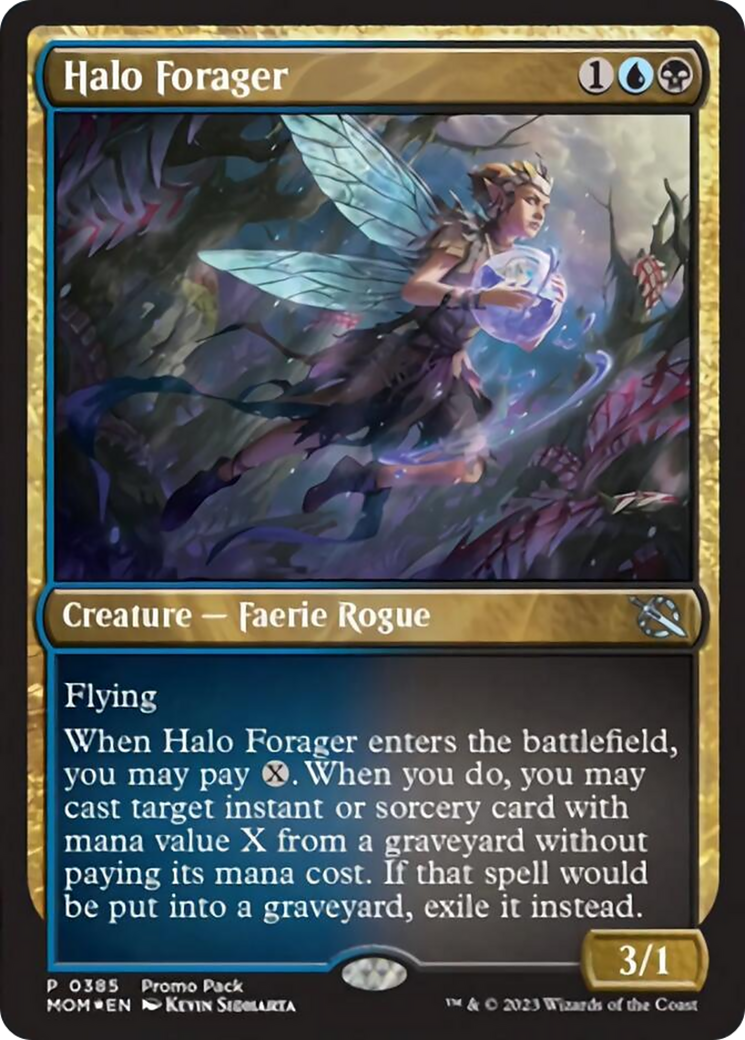 Halo Forager (Promo Pack) [March of the Machine Promos] | Exor Games New Glasgow