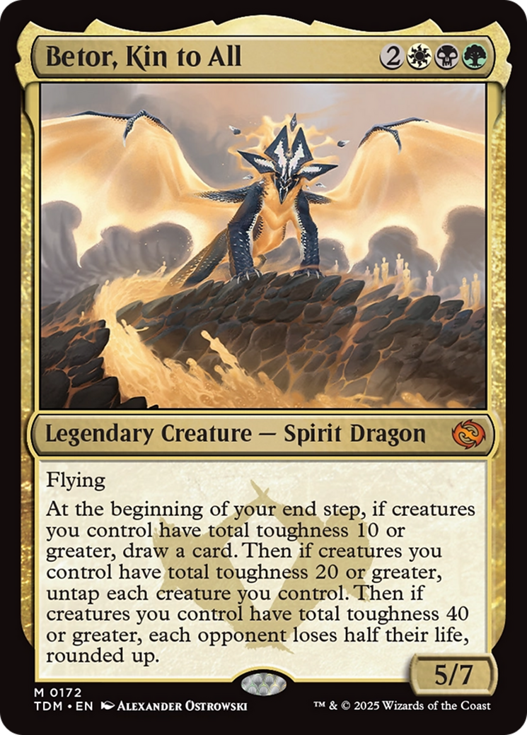 Betor, Kin to All [Tarkir: Dragonstorm] | Exor Games New Glasgow