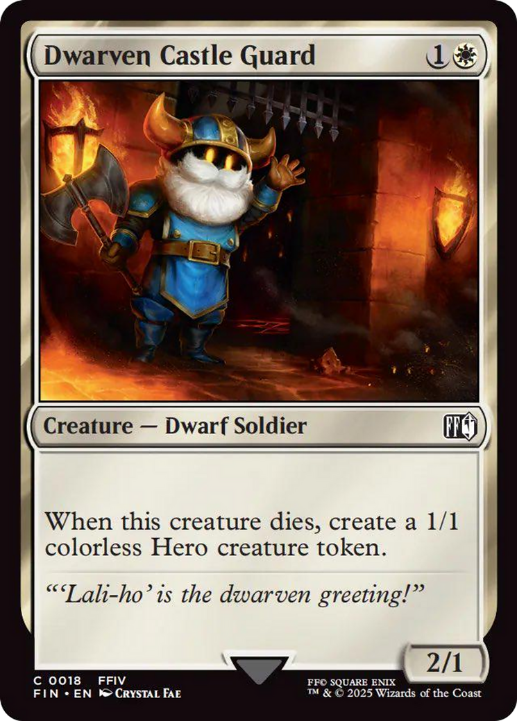 Dwarven Castle Guard [FINAL FANTASY] | Exor Games New Glasgow