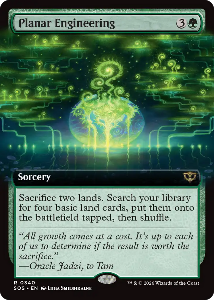 Planar Engineering (Extended Art) [Secrets of Strixhaven] | Exor Games New Glasgow