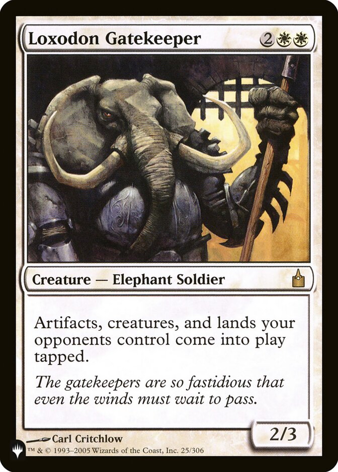 Loxodon Gatekeeper [The List] | Exor Games New Glasgow