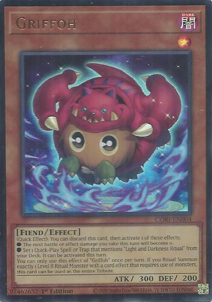 Griffoh [CORI-EN004] Ultra Rare | Exor Games New Glasgow