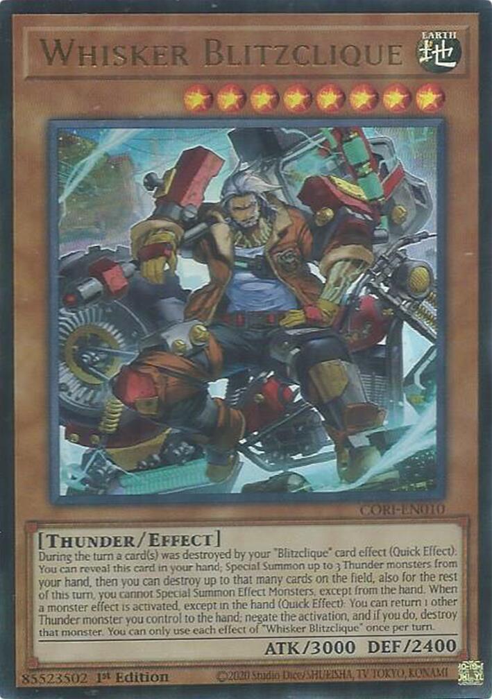 Whisker Blitzclique [CORI-EN010] Ultra Rare | Exor Games New Glasgow