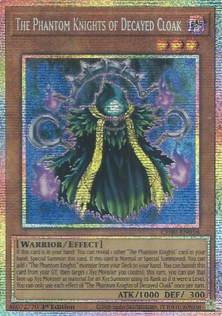 The Phantom Knights of Decayed Cloak (Starlight Rare) [CORI-EN018] Starlight Rare | Exor Games New Glasgow