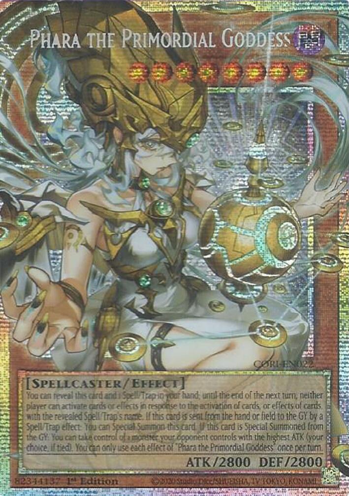 Phara the Primordial Goddess (Starlight Rare) (Extended Art) [CORI-EN022] Starlight Rare | Exor Games New Glasgow
