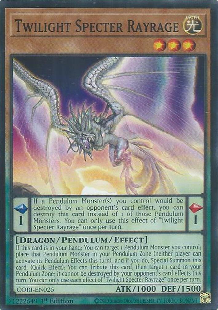 Twilight Specter Rayrage [CORI-EN025] Common | Exor Games New Glasgow
