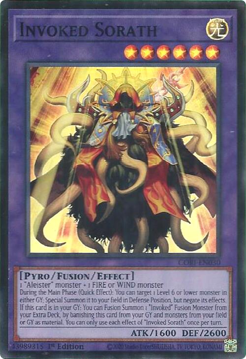 Invoked Sorath [CORI-EN030] Super Rare | Exor Games New Glasgow