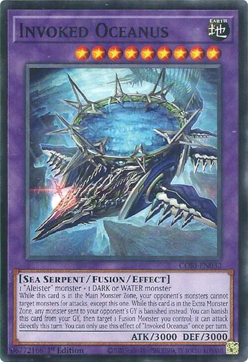 Invoked Oceanus [CORI-EN032] Common | Exor Games New Glasgow