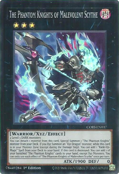 The Phantom Knights of Malevolent Scythe [CORI-EN037] Super Rare | Exor Games New Glasgow