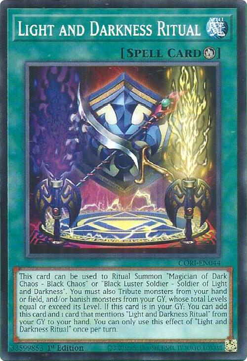 Light and Darkness Ritual [CORI-EN044] Common | Exor Games New Glasgow